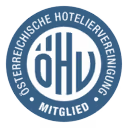 Blue logo of the Austrian Hotel Association