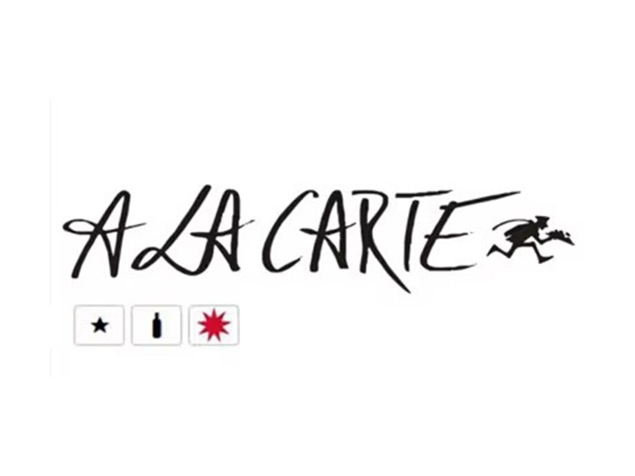 Schwarzes A LA CARTE Logo