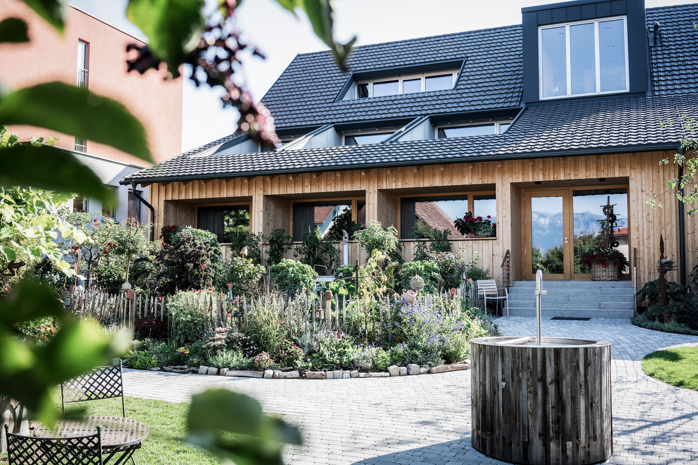 Hotel Garten des Hotel Mohren in Vorarlberg