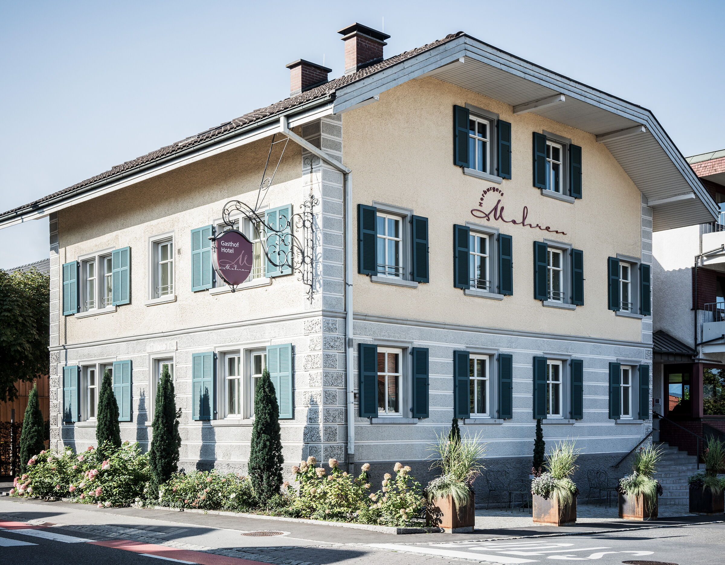 4-Sterne Hotel Mohren im Vorarlberger Rankweil: Außenansicht