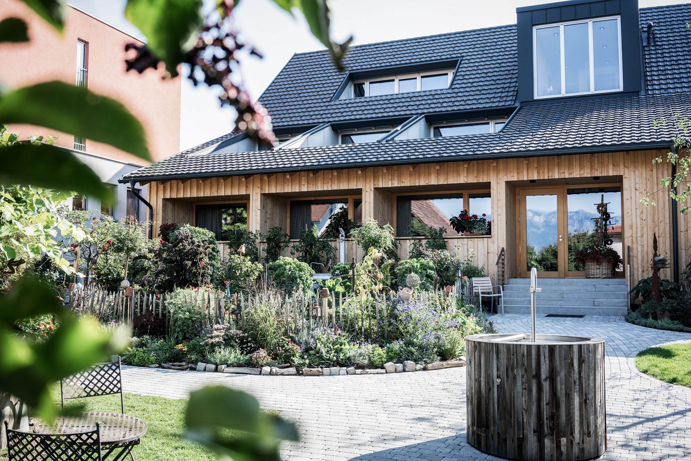 Hotel Garten des Hotel Mohren in Vorarlberg